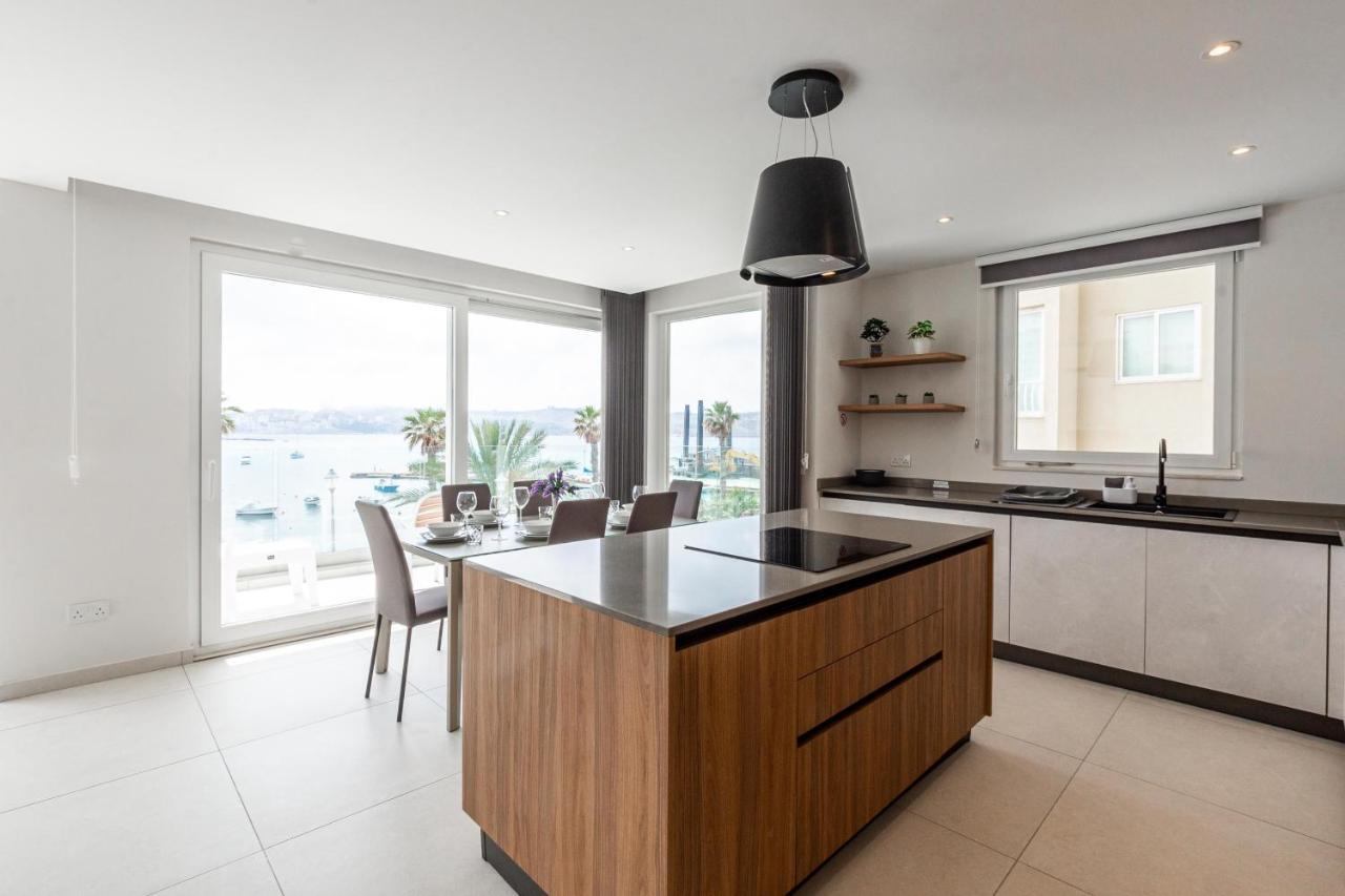 Seafront Luxury Apartment St. Paul's Bay Exterior photo